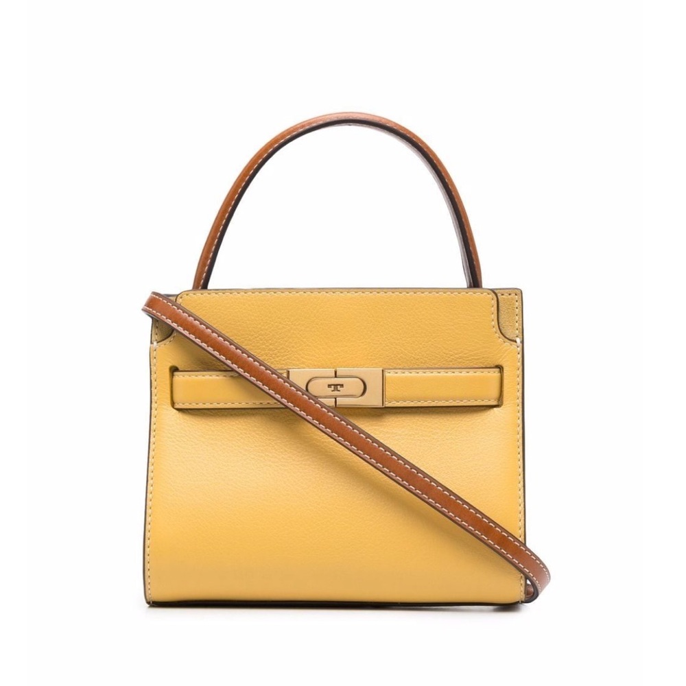 Tory Burch Lee Radziwill Petite Double Bag in Glazed Pineapple